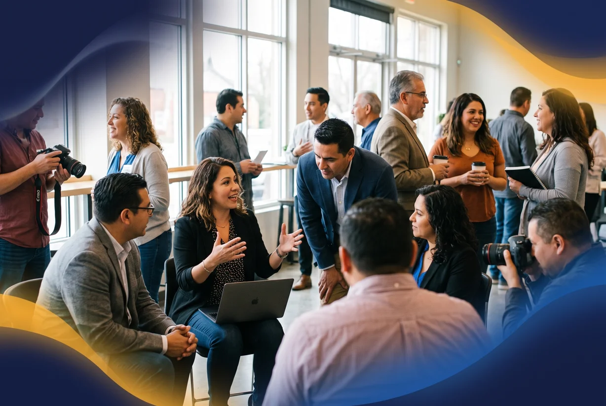 Eventos y comunidad de la Cámara de Emprendedores Latinos en Harrisonburg